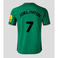 Dres Newcastle United Joelinton #7 Preč 2023-24 Krátky Rukáv